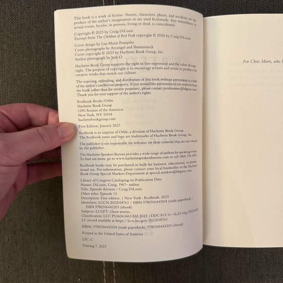 Episode Thirteen by Craig DiLouie Paperback Novel - Picture 4 of 4